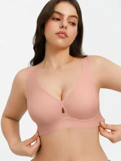 Seamless Wireless Jelly Contour Support Bra