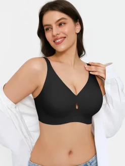 Seamless Wireless Jelly Contour Support Bra