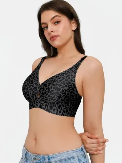 Seamless Wireless Jelly Contour Support Bra