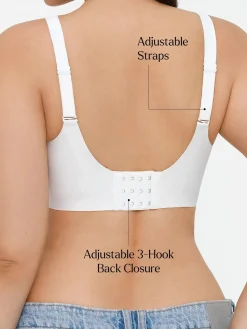 Seamless Wireless Jelly Contour Support Bra