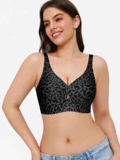 Seamless Wireless Jelly Contour Support Bra