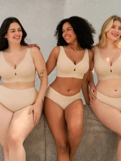 Seamless Wireless Jelly Contour Support Bra