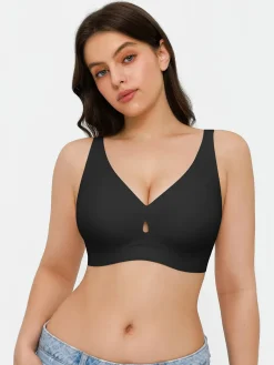 Seamless Wireless Jelly Contour Support Bra