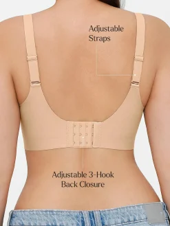 Seamless Wireless Jelly Contour Support Bra