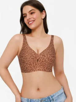 Seamless Wireless Jelly Contour Support Bra