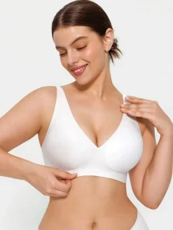 Seamless Wireless Jelly Leopard Contour Minimizer Support Bra