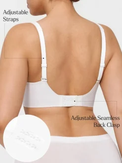 Seamless Wireless Jelly Leopard Contour Minimizer Support Bra