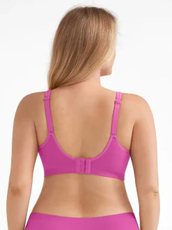 Seamless Wireless Wide-Strap Everyday Bra