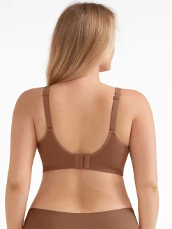 Seamless Wireless Wide-Strap Everyday Bra