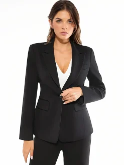 Shape-Sculpting Fitted Blazer