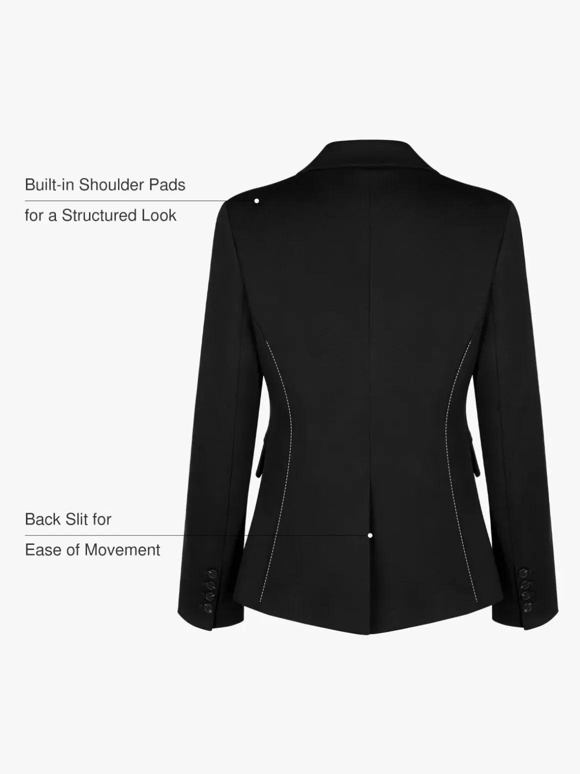 Shape-Sculpting Fitted Blazer
