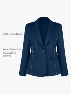 Shape-Sculpting Fitted Blazer