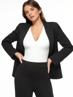Shape-Sculpting Fitted Blazer