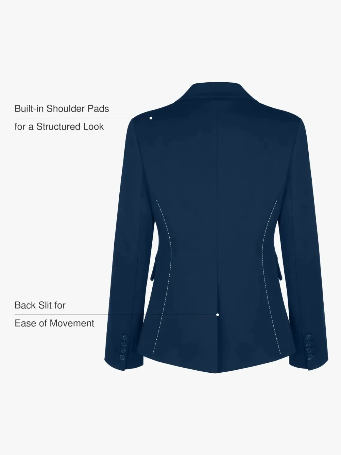 Shape-Sculpting Fitted Blazer