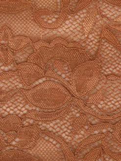 Shapewear All-Lace Hourglass Corset Side Slit Midi Dress