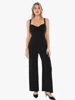 Shapewear Bias Twist Smooth Sculpting Jumpsuit