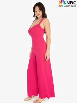 Shapewear Bias Twist Smooth Sculpting Jumpsuit