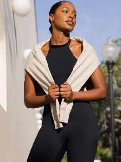 Shapewear Body-Sculpting Halter Neck Jumpsuit