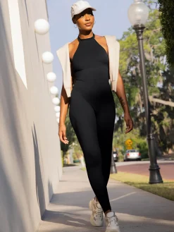 Shapewear Body-Sculpting Halter Neck Jumpsuit