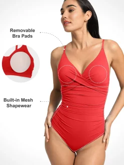 Shapewear Body-Sculpting Swimsuits