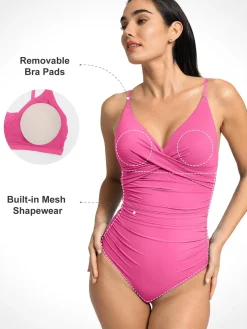 Shapewear Body-Sculpting Swimsuits