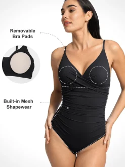 Shapewear Body-Sculpting Swimsuits
