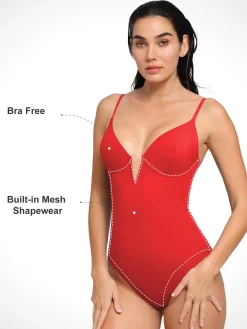 Shapewear Body-Sculpting Swimsuits