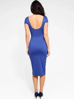 Shapewear Built-In Sculpting Midi Dress or Jumpsuit
