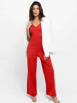 Shapewear Built-In Sculpting Midi Dress or Jumpsuit