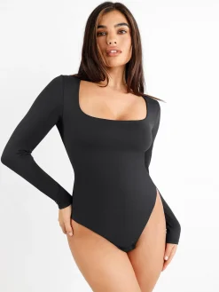 Shapewear Cloudsense Long Sleeve Seamless Bodysuit