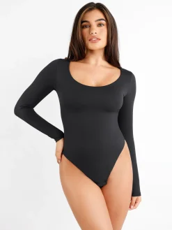 Shapewear CloudSense Scoop Neck Sculpting Bodysuit