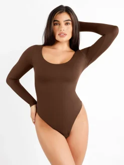 Shapewear CloudSense Scoop Neck Sculpting Bodysuit