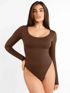 Shapewear CloudSense Scoop Neck Sculpting Bodysuit