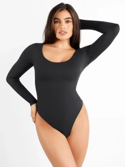 Shapewear CloudSense Scoop Neck Sculpting Bodysuit