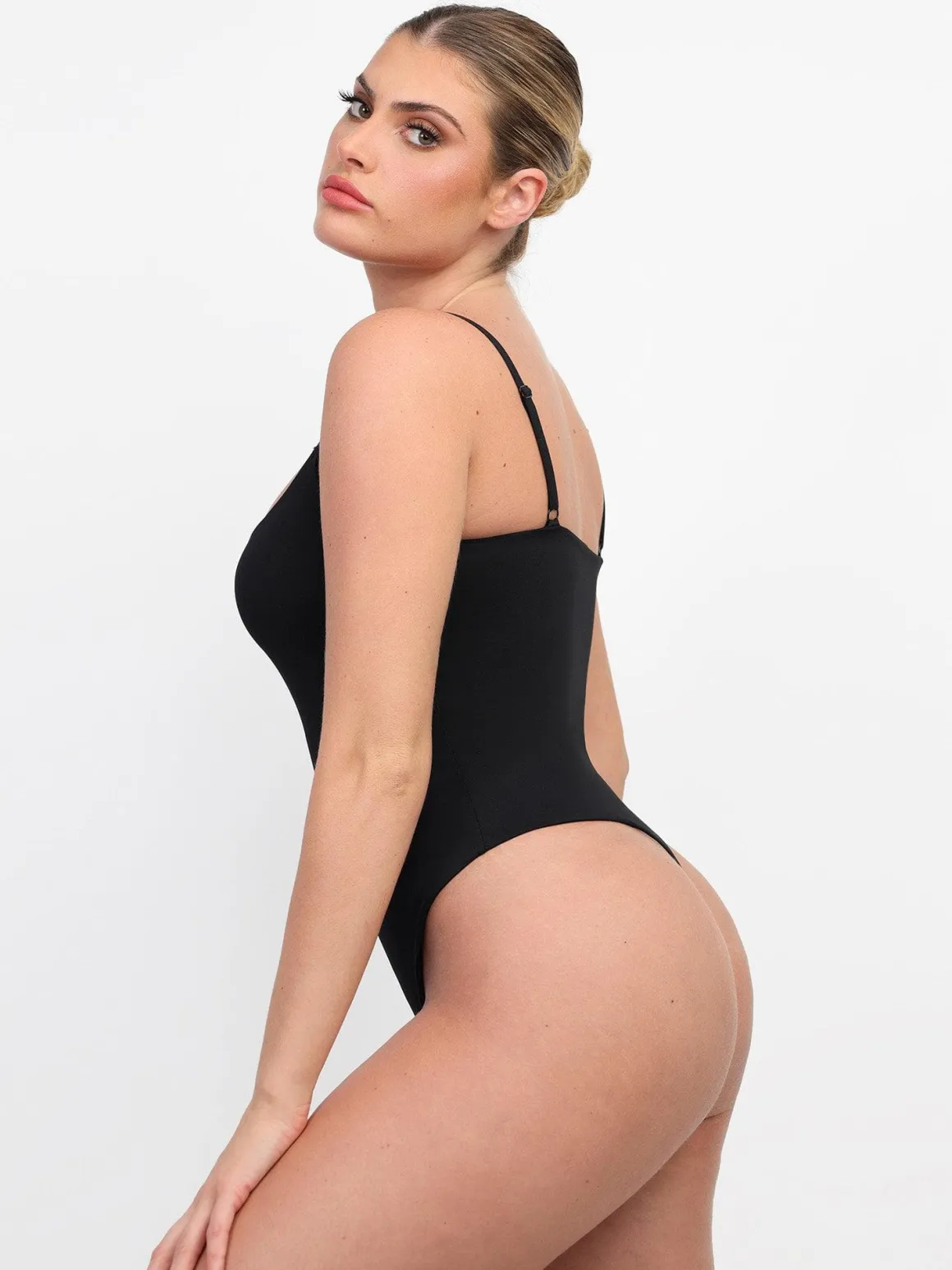 Shapewear Cloudsense Sculpting High-Cut Thong Cami Bodysuit