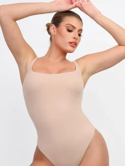Shapewear Cloudsense Sculpting High-Cut Thong Cami Bodysuit