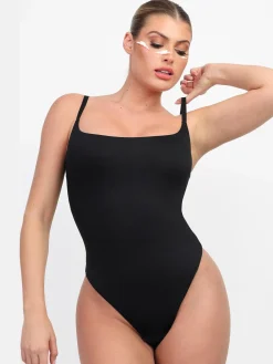 Shapewear Cloudsense Sculpting High-Cut Thong Cami Bodysuit