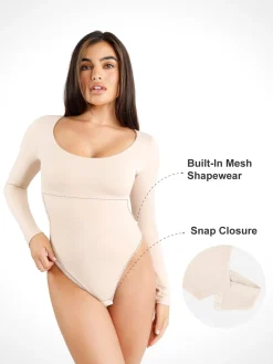 Shapewear Cloudsense Seamless Slimming Thong Bodysuits