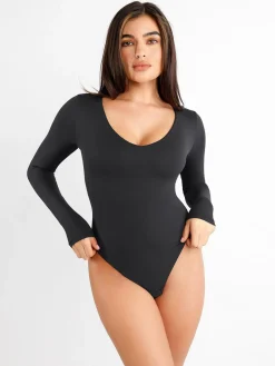 Shapewear Cloudsense Seamless Slimming Thong Bodysuits