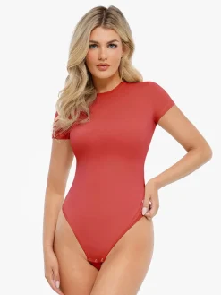 Shapewear Cloudsense Short Sleeve Crew-Neck Bodysuit