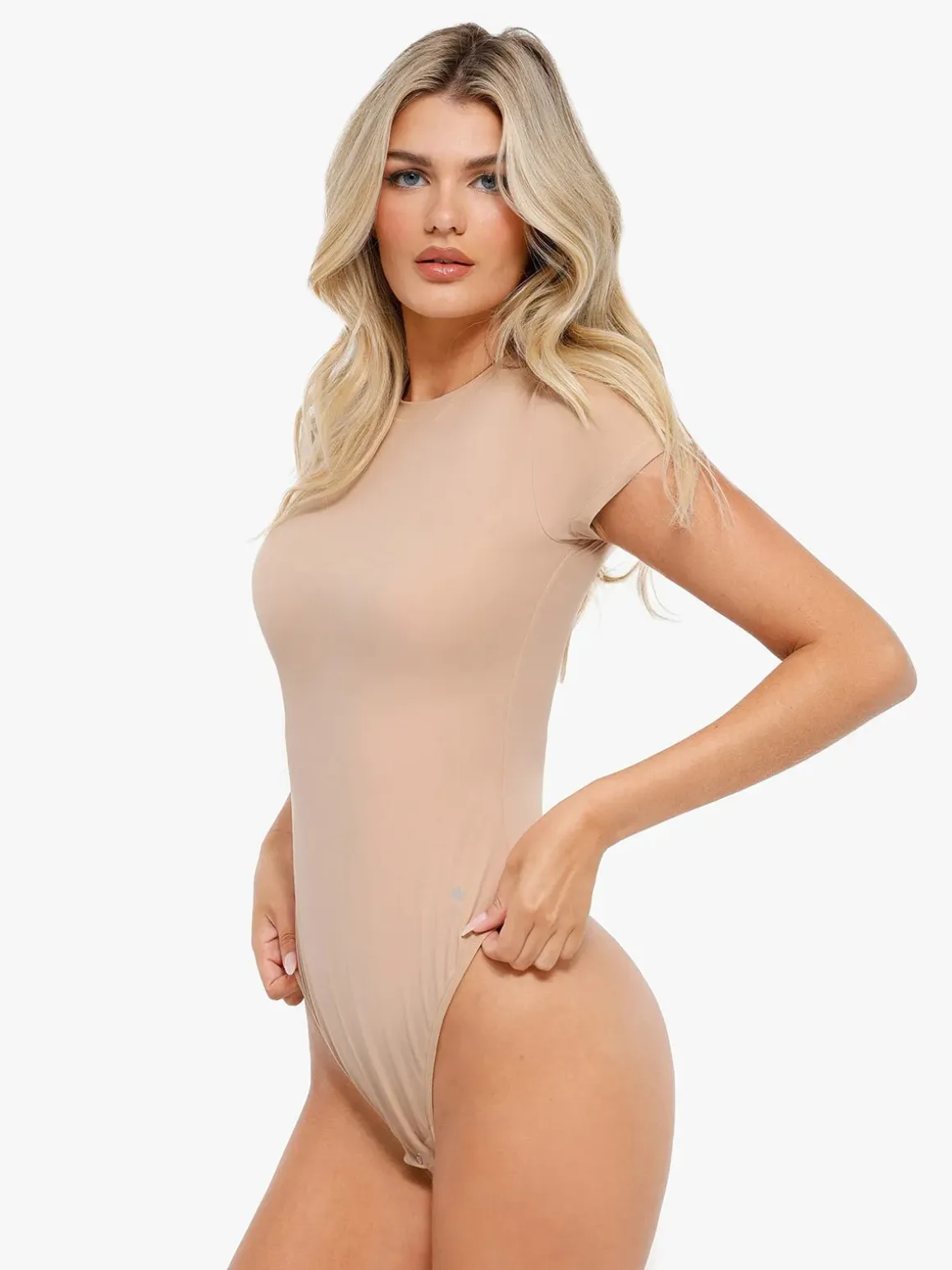 Shapewear Cloudsense Short Sleeve Crew-Neck Bodysuit