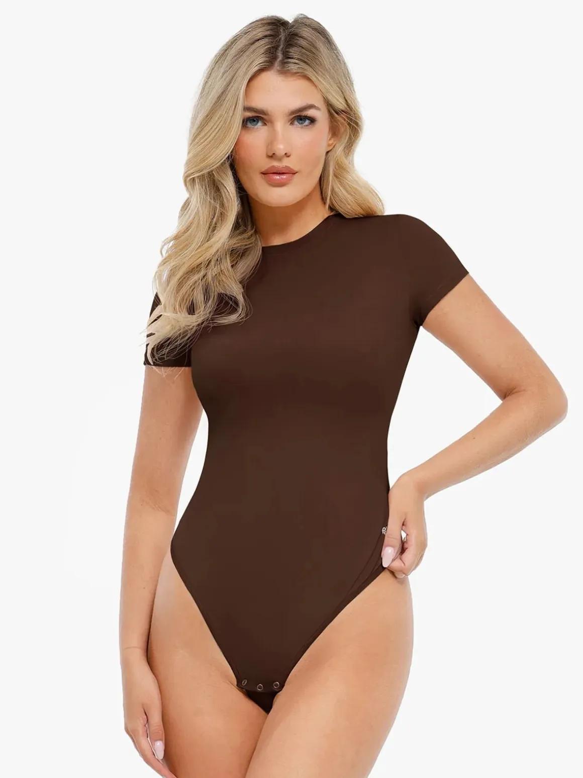 Shapewear Cloudsense Short Sleeve Crew-Neck Bodysuit