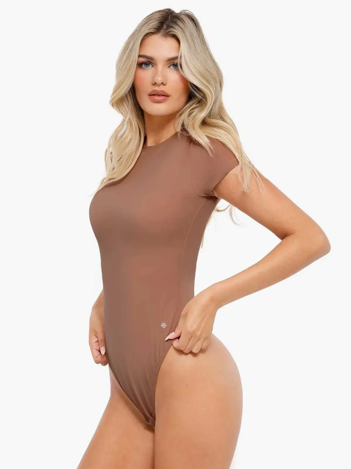 Shapewear Cloudsense Short Sleeve Crew-Neck Bodysuit
