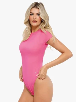 Shapewear Cloudsense Short Sleeve Crew-Neck Bodysuit