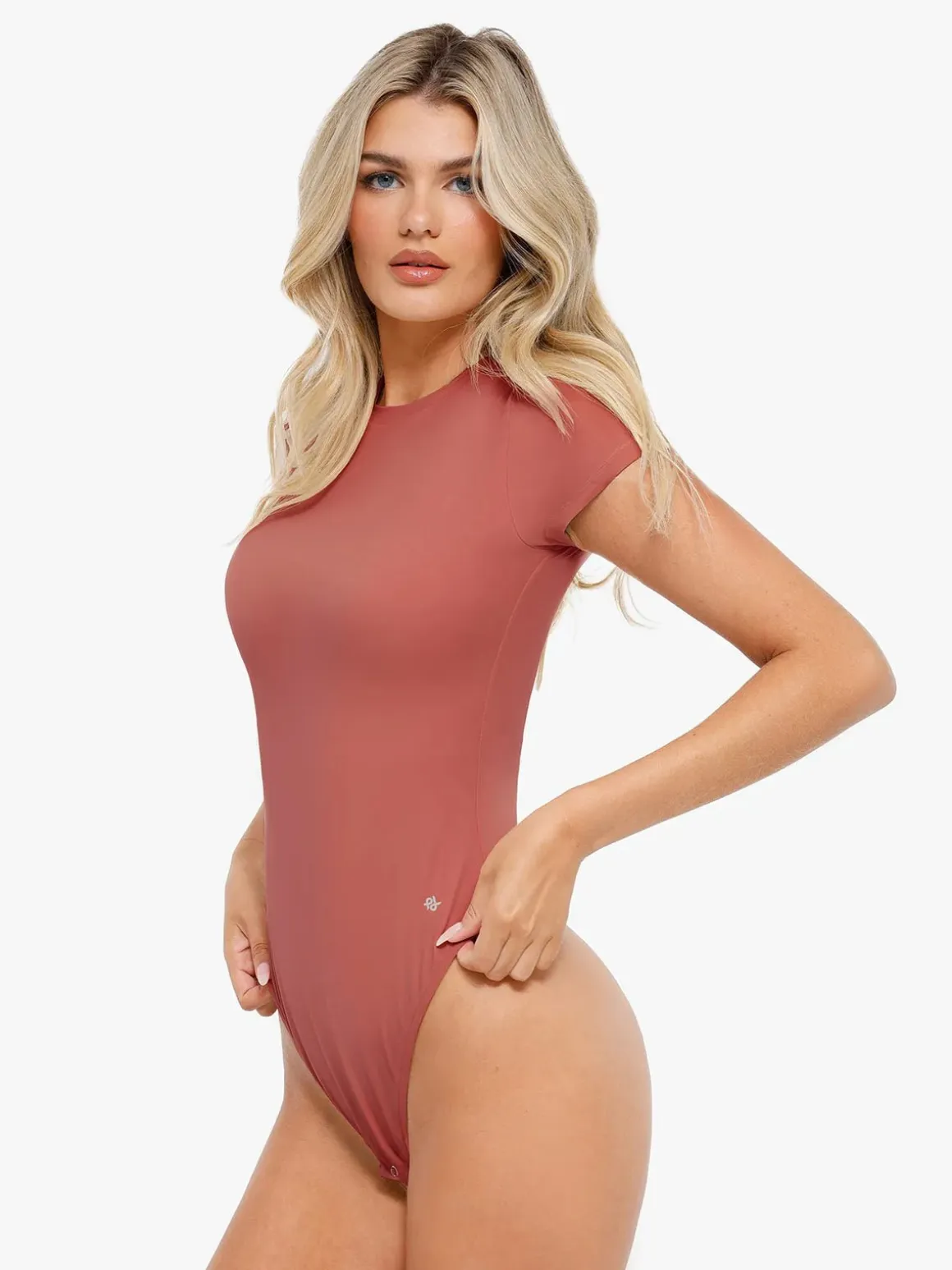 Shapewear Cloudsense Short Sleeve Crew-Neck Bodysuit