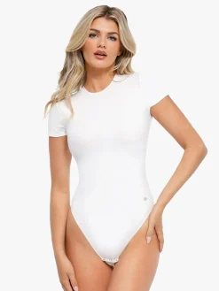 Shapewear Cloudsense Short Sleeve Crew-Neck Bodysuit