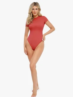 Shapewear Cloudsense Short Sleeve Crew-Neck Bodysuit
