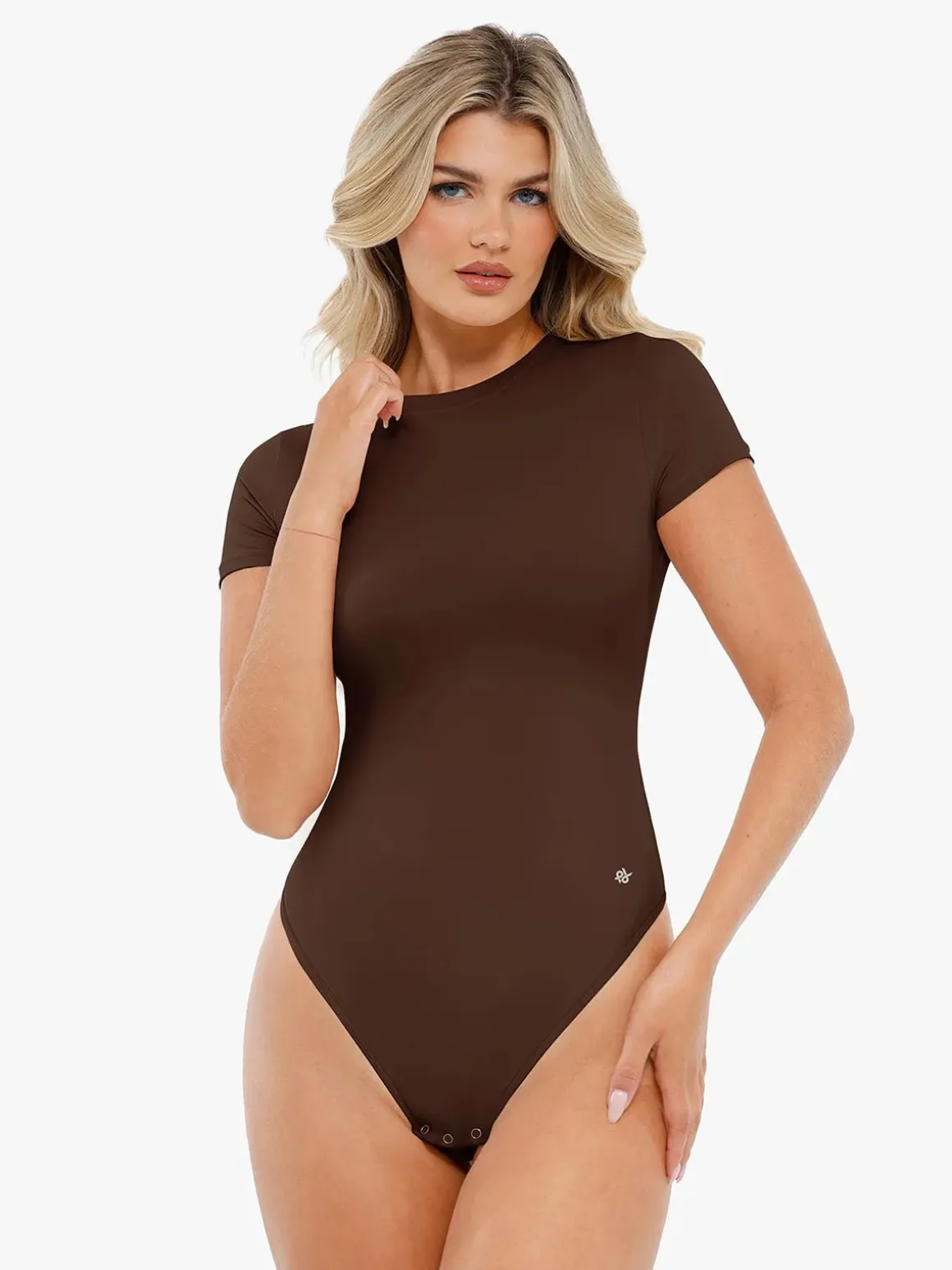 Shapewear Cloudsense Short Sleeve Crew-Neck Bodysuit