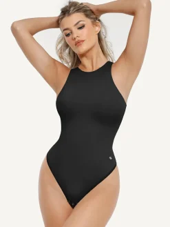 Shapewear Cloudsense Sleeveless Cutaway Round Neck Bodysuit