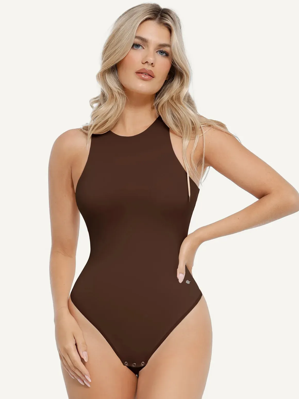 Shapewear Cloudsense Sleeveless Cutaway Round Neck Bodysuit